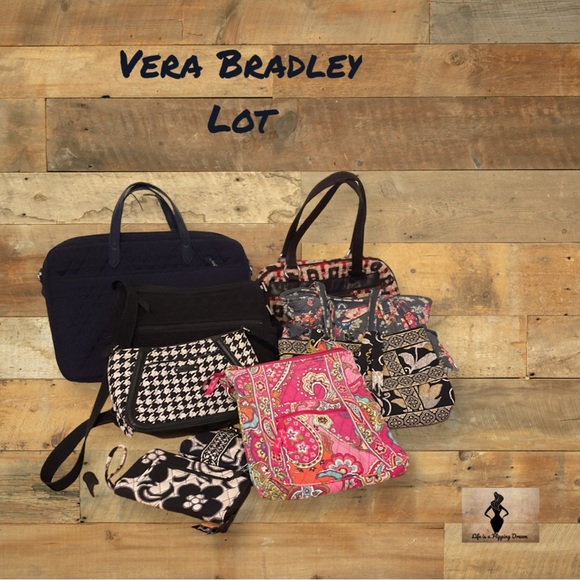 Vera Bradley Handbags - Vera Bradley Lot of 9 Bags